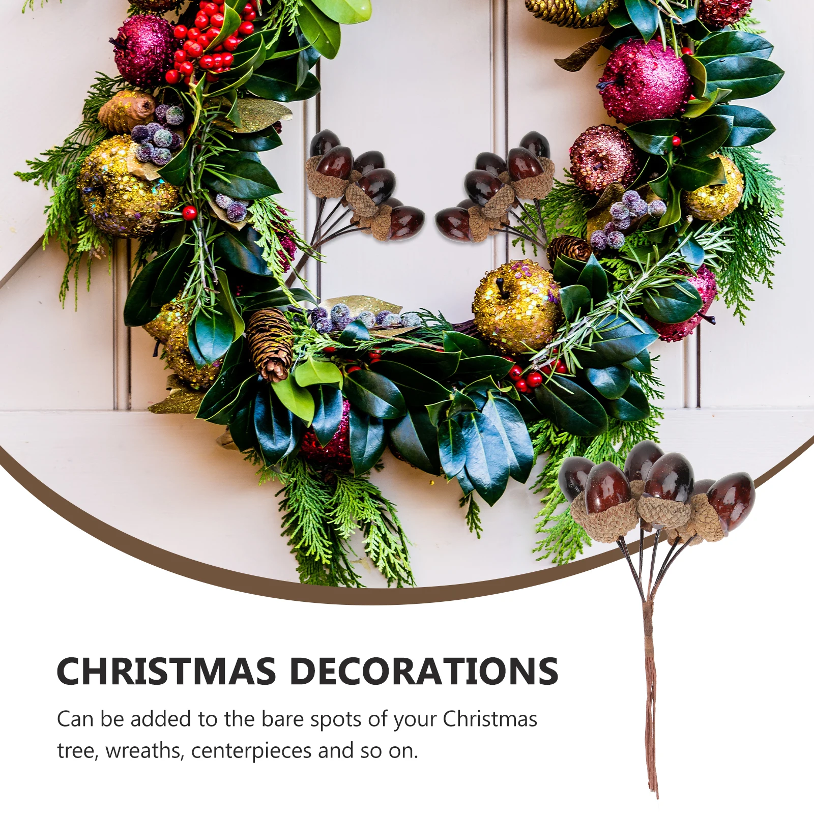 2pcs Christmas Tree Decoration Artificial Cones Plastic Flowers Berry Pine Nut Bunches Xmas naments Weddings Party Decor
2pcs Christmas Tree Decoration Artificial Cones Plastic Flowers Berry Pine Nut Bunches Xmas naments Weddings Party Decor