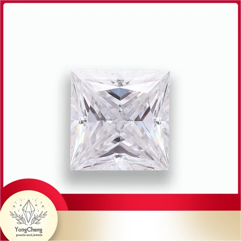 Highest Grade Moissanite Stone Princess Cut Super White D Color VVS1 Quality Charms Jewel Making Materials With Certificate
Highest Grade Moissanite Stone Princess Cut Super White D Color VVS1 Quality Charms Jewel Making Materials With Certificate