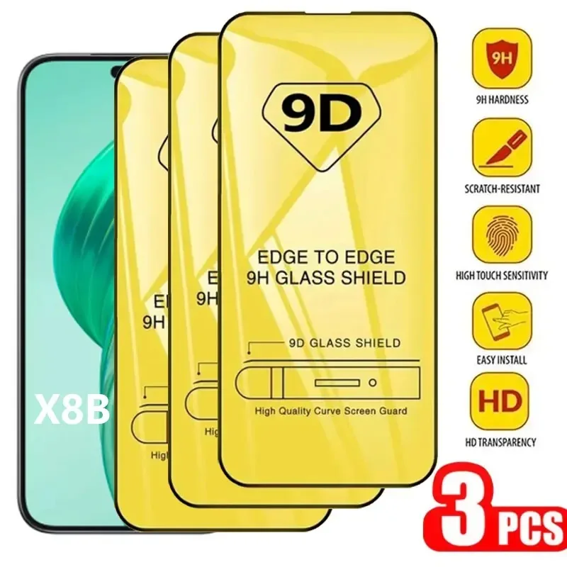 3PCS 9D Tempered Glass For Honor 400 Lite 300Pro 200Smart X9 X8 X7 X6 X70i X60GT Screen Protector Clear Screen Protective Glass
3PCS 9D Tempered Glass For Honor 400 Lite 300Pro 200Smart X9 X8 X7 X6 X70i X60GT Screen Protector Clear Screen Protective Glass