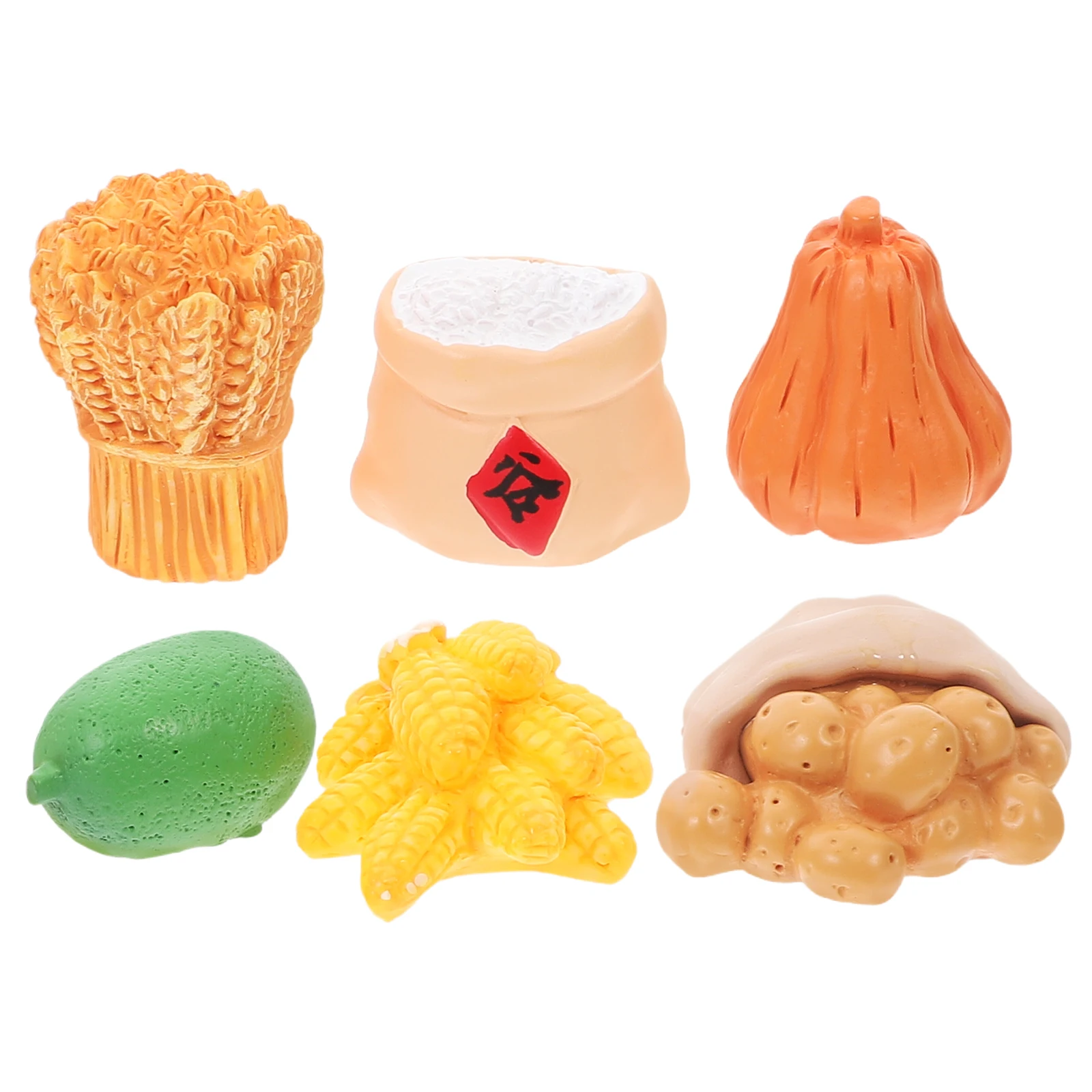 6pcs Pastoral Autumn Harvest Decor Resin Fake Vegetables Mini Kitchen Accessories Dollhouse Food Home Office Decorative Artisan
6pcs Pastoral Autumn Harvest Decor Resin Fake Vegetables Mini Kitchen Accessories Dollhouse Food Home Office Decorative Artisan