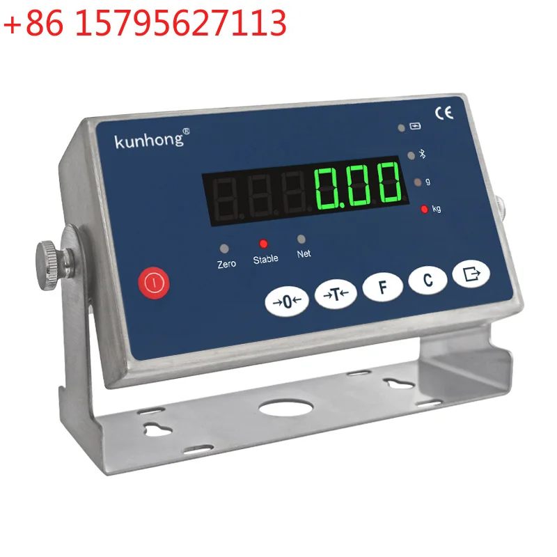 Modern Wholesale Bluetooth Electronic Scale Load Cell LED Digital Screen Weighing Indicator
Modern Wholesale Bluetooth Electronic Scale Load Cell LED Digital Screen Weighing Indicator