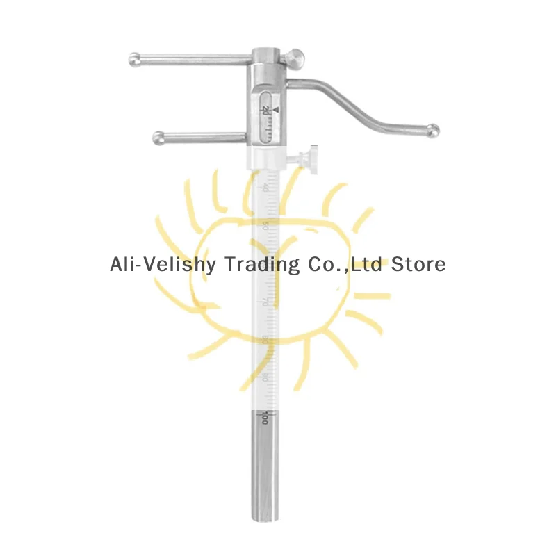 1pcs Stainless Steel Dental Measurement Caliper For Chin Implant Precise Ruler High Quality 0-100mm Sliding Measuring Ruler
1pcs Stainless Steel Dental Measurement Caliper For Chin Implant Precise Ruler High Quality 0-100mm Sliding Measuring Ruler