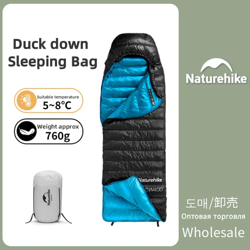 Naturehike Outdoor Thickened Duck Down Sleeping Bag Winter Camping Hiking Ultralight Portable Warm Envelope Down Sleeping Bag
Naturehike Outdoor Thickened Duck Down Sleeping Bag Winter Camping Hiking Ultralight Portable Warm Envelope Down Sleeping Bag