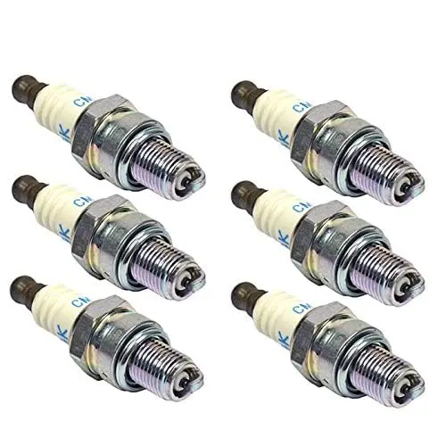 Six Replacement Spark Plugs CMR7H For Standard Engine Use
Six Replacement Spark Plugs CMR7H For Standard Engine Use