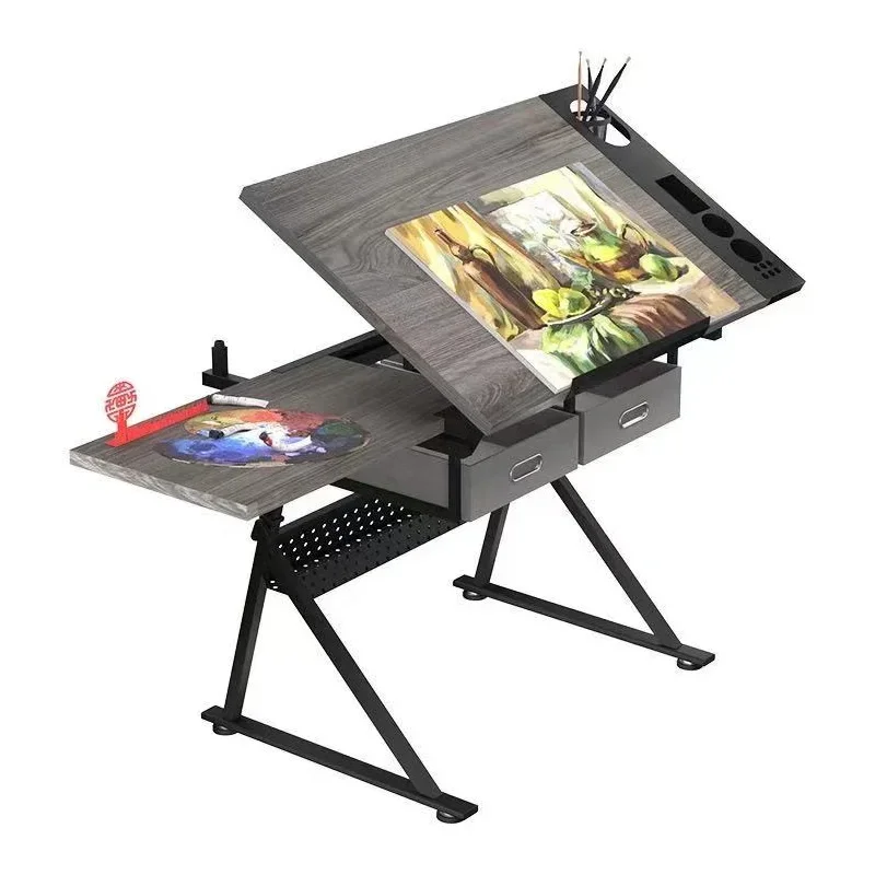 Drawing Table Professional Designer Architectural Drawing Art Table Oblique Children's Drawing Art Design and Production
Drawing Table Professional Designer Architectural Drawing Art Table Oblique Children's Drawing Art Design and Production