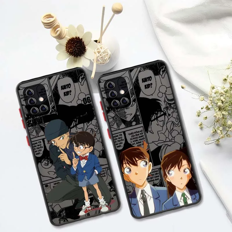 Fashion D-Detective C-Conan Phone Case For Samsung A73 A72 A71 A55 A54 A53 A52 A51 A35 A25 A15 A14 5G Frosted Translucent
Fashion D-Detective C-Conan Phone Case For Samsung A73 A72 A71 A55 A54 A53 A52 A51 A35 A25 A15 A14 5G Frosted Translucent