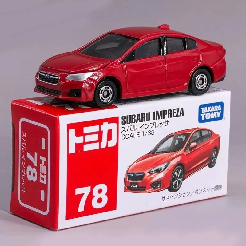 TAKARA TOMY Tomica Diecast Car No 78 Subaru Impreza Limited Edition Red White Box Collectible Model
TAKARA TOMY Tomica Diecast Car No 78 Subaru Impreza Limited Edition Red White Box Collectible Model