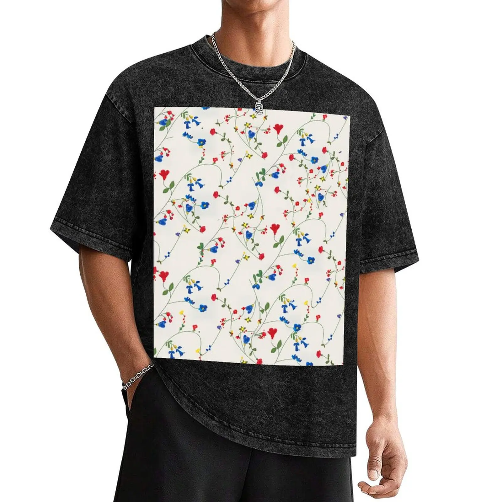 Bright Vintage Floral Pattern T-Shirt cute clothes summer top Louboutins shirts graphic tee compression shirt men
Bright Vintage Floral Pattern T-Shirt cute clothes summer top Louboutins shirts graphic tee compression shirt men