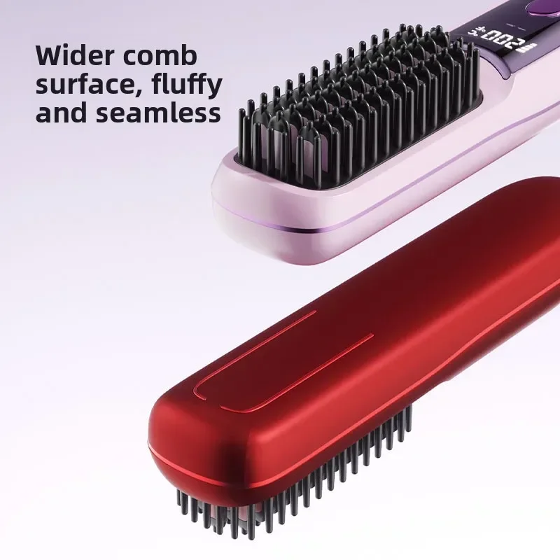 High quality Wireless hair straightener Portable electric hair straightener Negative ions do not hurt hair Fluffy lazy curl
High quality Wireless hair straightener Portable electric hair straightener Negative ions do not hurt hair Fluffy lazy curl