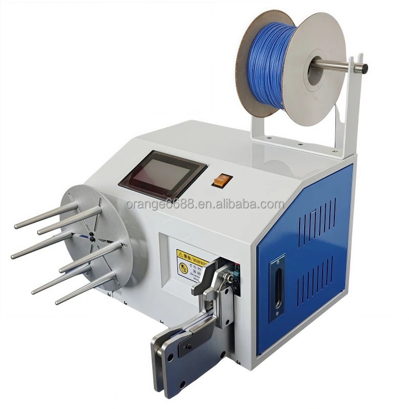 Quick Shipment Automatic Wire Winding Stringing Machine Banding Bundling Tying Electrical Copper Wire Cable Coiling Machine
Quick Shipment Automatic Wire Winding Stringing Machine Banding Bundling Tying Electrical Copper Wire Cable Coiling Machine