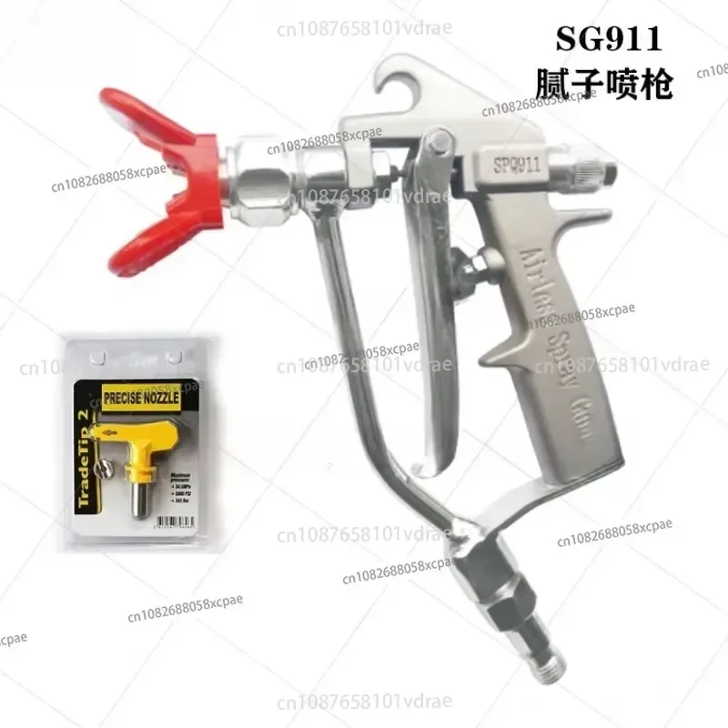 High Pressure Airless Sprayer Spray Gun Universal Sprayer Accessories Paint Latex Paint Putty Spray Gun
High Pressure Airless Sprayer Spray Gun Universal Sprayer Accessories Paint Latex Paint Putty Spray Gun