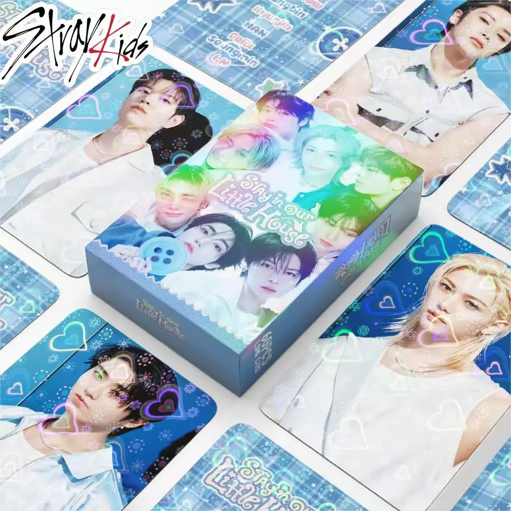 Stray Kids 60PCS KPOP 6TH FANMEETING NEW style heart holo idol photocard-Limited Edition STAY in Our Little House Hyunjin SKZOO
Stray Kids 60PCS KPOP 6TH FANMEETING NEW style heart holo idol photocard-Limited Edition STAY in Our Little House Hyunjin SKZOO