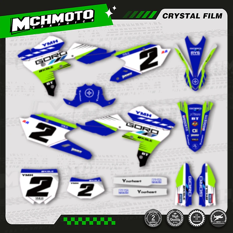 MCHMFG мотоциклетные графические наклейки, наборы наклеек для YAMAHA WRF450 2016 2017 2018 YZF450X 2015 2016 2017 2018, номер имени на заказ
MCHMFG мотоциклетные графические наклейки, наборы наклеек для YAMAHA WRF450 2016 2017 2018 YZF450X 2015 2016 2017 2018, номер имени на заказ