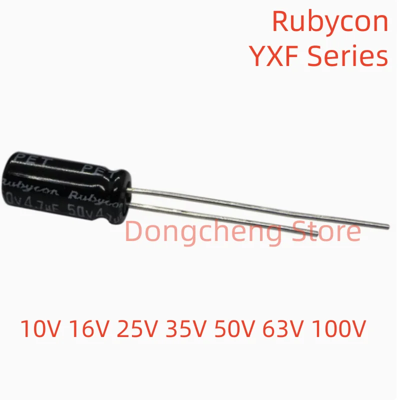 10/20PCS Rubycon Electrolytic Capacitor 10V 16V 25V 35V 50V 63V 100V 1UF 2.2UF 10UF 47UF 100UF 200UF 330UF 470UF 1000UF 2200UF
10/20PCS Rubycon Electrolytic Capacitor 10V 16V 25V 35V 50V 63V 100V 1UF 2.2UF 10UF 47UF 100UF 200UF 330UF 470UF 1000UF 2200UF