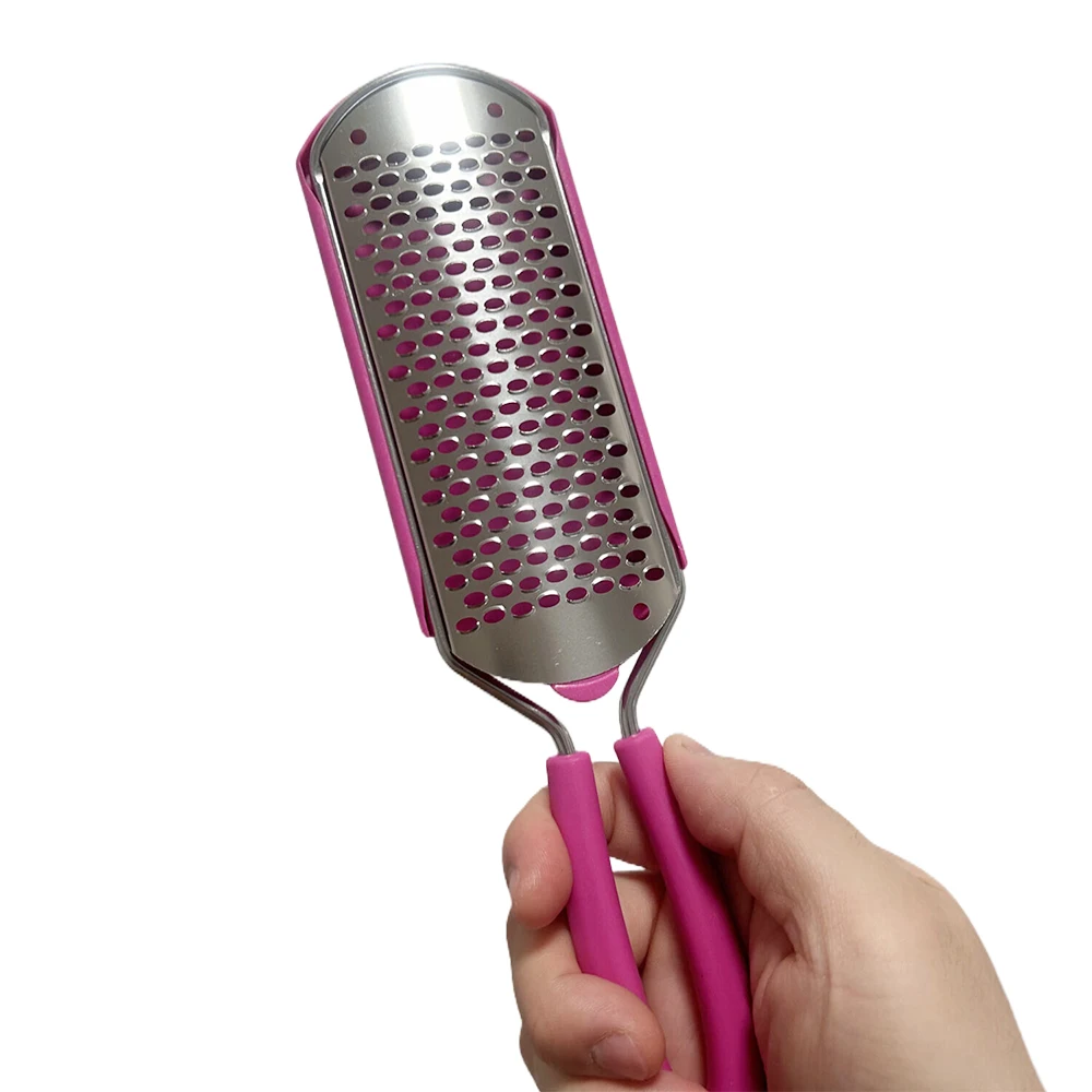 Professional Foot File Rasp With Dust Collector 2 in 1 Hard Skin Callus Remover Stainless Steel Pedicure Tools for Smooth Feet
Professional Foot File Rasp With Dust Collector 2 in 1 Hard Skin Callus Remover Stainless Steel Pedicure Tools for Smooth Feet
