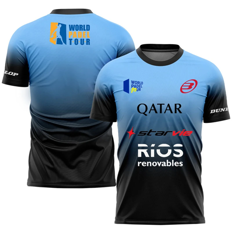 Camiseta con estampado de gradiente 3D para hombre, ropa deportiva de tenis al aire libre, camiseta de entrenamiento de Bádminto
Camiseta con estampado de gradiente 3D para hombre, ropa deportiva de tenis al aire libre, camiseta de entrenamiento de Bádminto