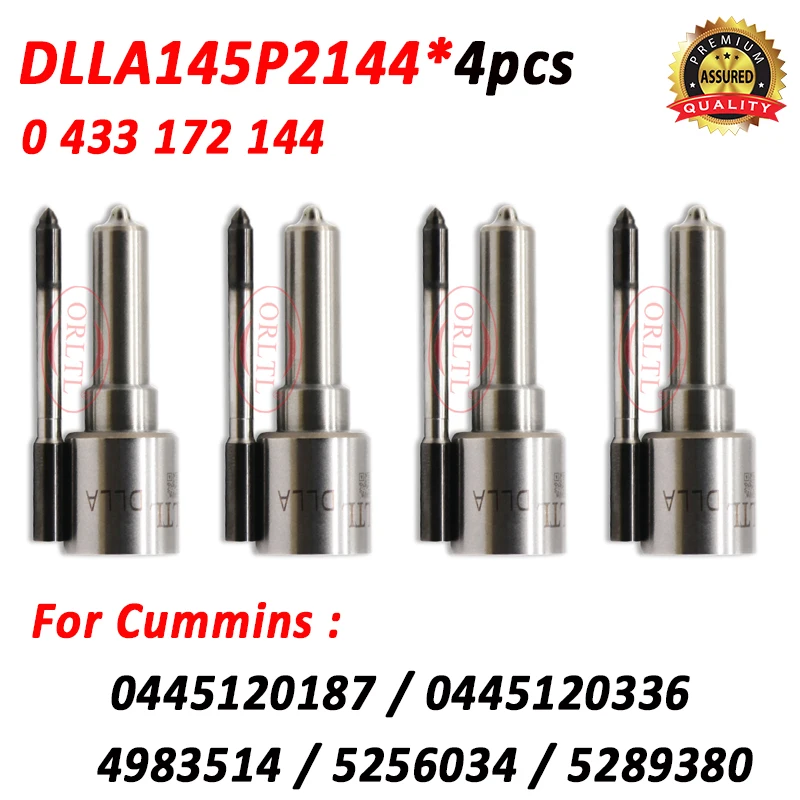 4шт DLLA145P2144 0433172144 Дизельная форсунка DLLA 145P 2144 для Cummins 0445120187 0445120336 4983514 5256034 5289380
4шт DLLA145P2144 0433172144 Дизельная форсунка DLLA 145P 2144 для Cummins 0445120187 0445120336 4983514 5256034 5289380