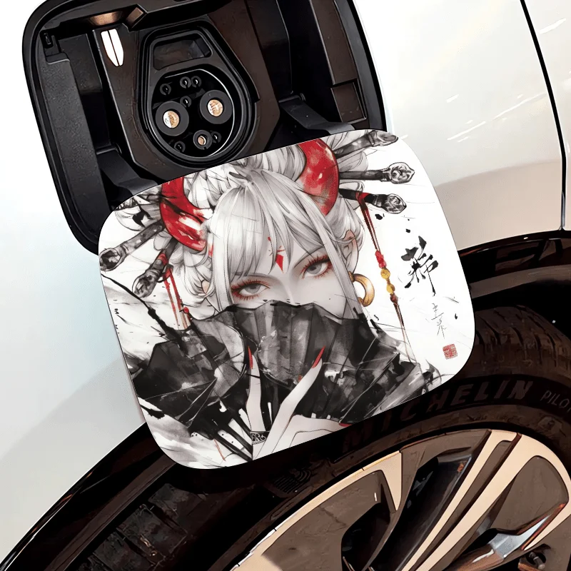 1PC Anime Demon Girl Fuel Cap Sticker, Waterproof Vinyl Decal, Stylish Ink Wash Art Design
1PC Anime Demon Girl Fuel Cap Sticker, Waterproof Vinyl Decal, Stylish Ink Wash Art Design