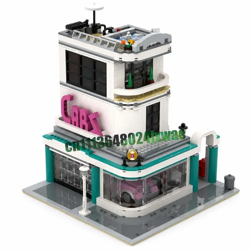 2019PCS Modern Car Dealership MOC Modular Street View Building Blocks Three Layer DIY Assembly Educational Collection Toy Gifts
2019PCS Modern Car Dealership MOC Modular Street View Building Blocks Three Layer DIY Assembly Educational Collection Toy Gifts