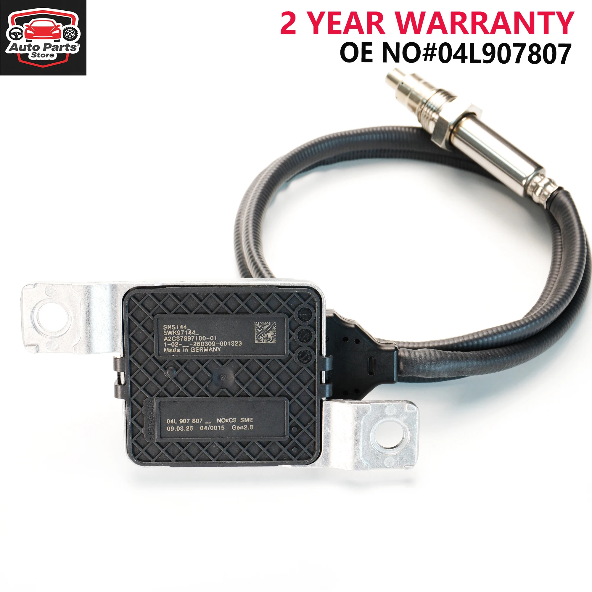 04L907807 5WK97144 SNS144 Nitrogen Oxide Sensor For VW Audi Skoda 2.0 TDI Diesel Exhaust Parts
04L907807 5WK97144 SNS144 Nitrogen Oxide Sensor For VW Audi Skoda 2.0 TDI Diesel Exhaust Parts