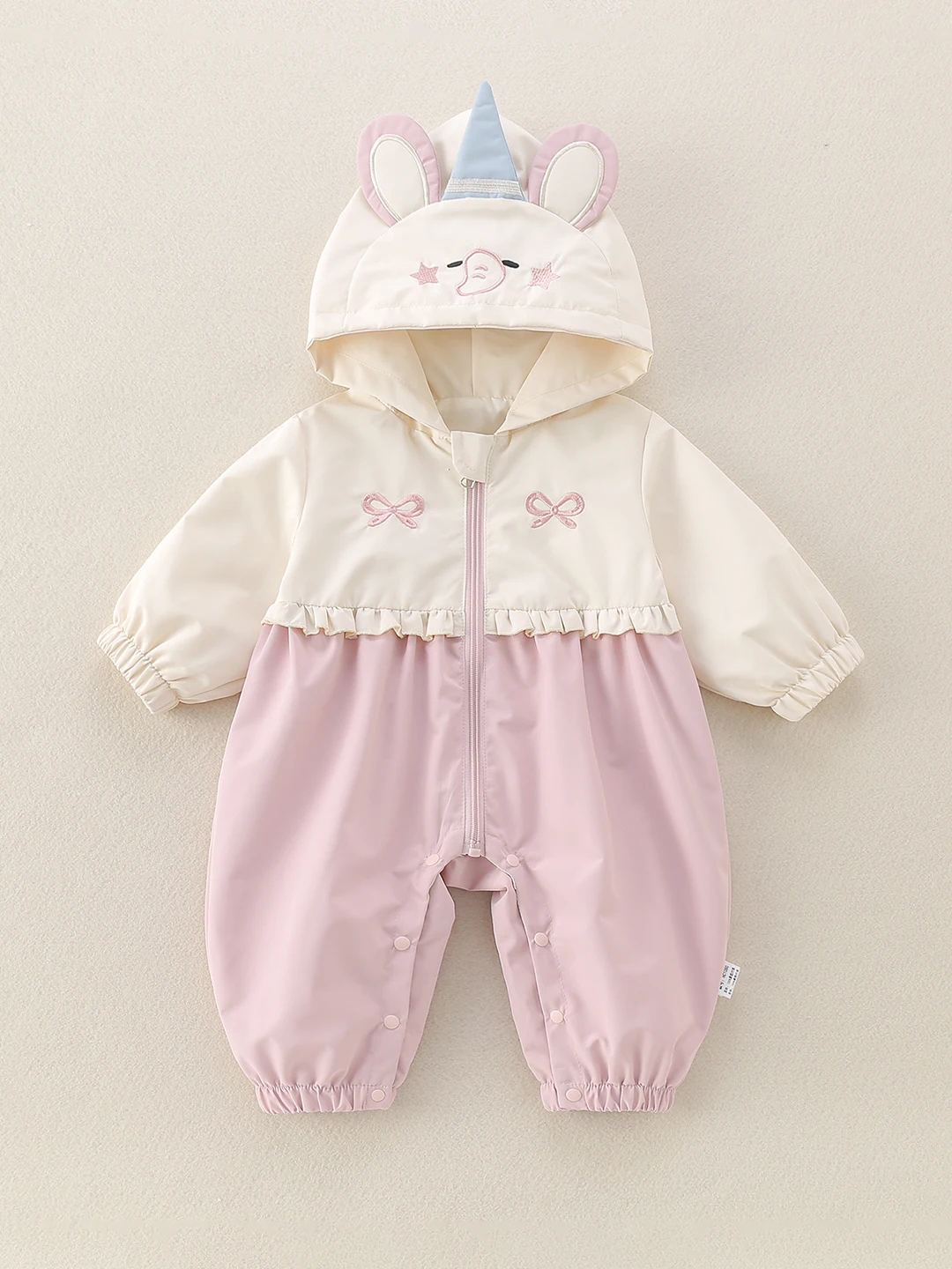 Spring Autumn orn Onesie Baby Outfit Long Sve Hooded Pink Adorable Outfit for Girls Polyester Fiber Long Pants
Spring Autumn orn Onesie Baby Outfit Long Sve Hooded Pink Adorable Outfit for Girls Polyester Fiber Long Pants