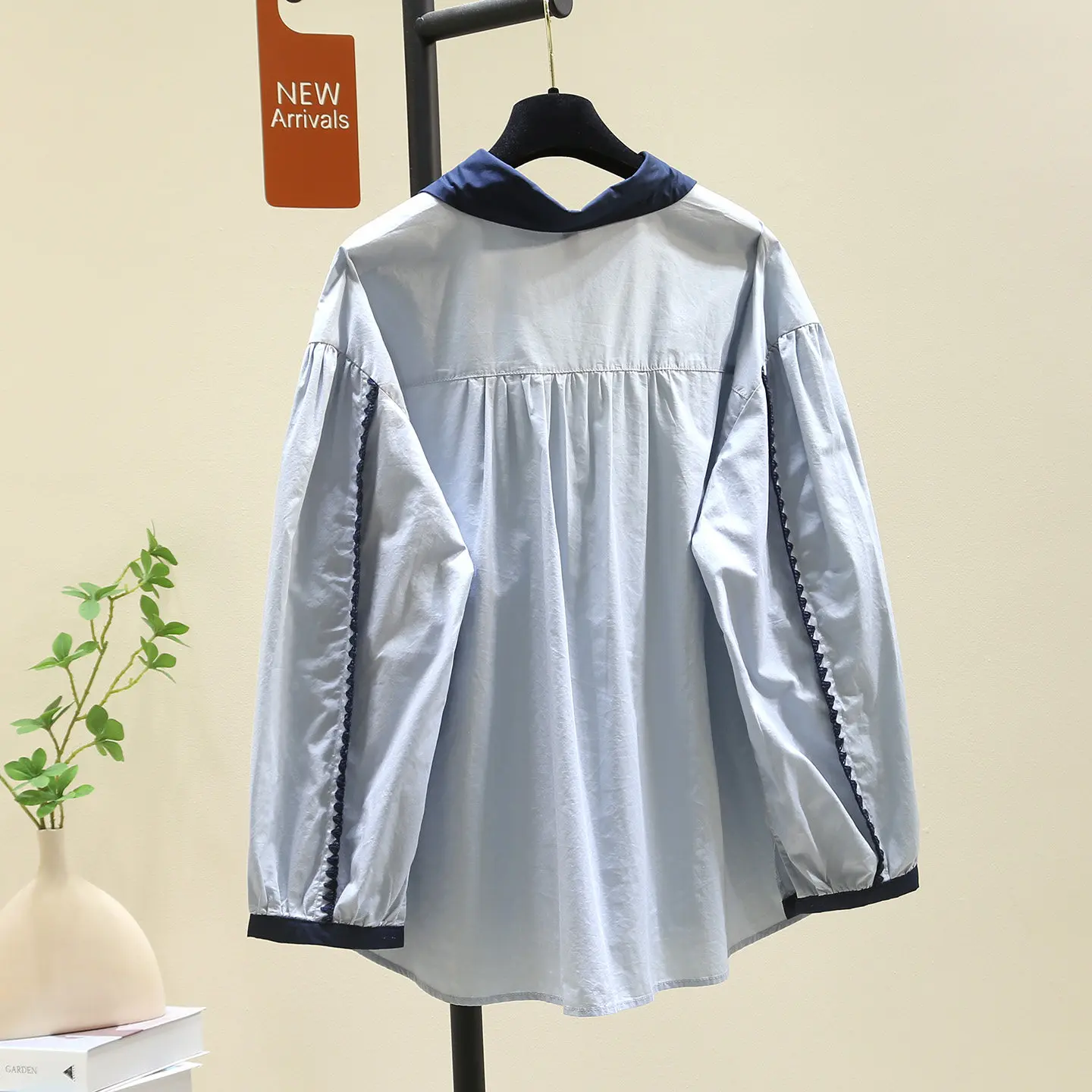 Женские рубашки SuperAen с длинным рукавом, синие, весна 2026, новый корейский стиль, свободные модные оверсайз топы
Женские рубашки SuperAen с длинным рукавом, синие, весна 2026, новый корейский стиль, свободные модные оверсайз топы