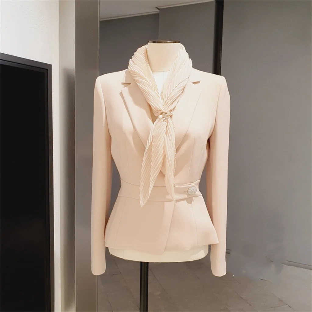 Slimming Suit Sle Jaet with Ribbon Detail Ele Autumn 2024 Women's Faion Outerwear f Skirt Ensemble
Slimming Suit Sle Jaet with Ribbon Detail Ele Autumn 2024 Women's Faion Outerwear f Skirt Ensemble