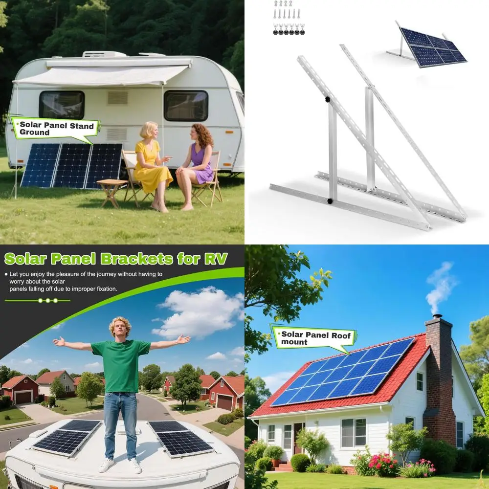 2 шт., 45-дюймовые регулируемые кронштейны для крепления наклона солнечной панели со складными наклонными ножками для панелей 45 дюймов | 2400Pa Ветрозащитный регулируемый Br
2 шт., 45-дюймовые регулируемые кронштейны для крепления наклона солнечной панели со складными наклонными ножками для панелей 45 дюймов | 2400Pa Ветрозащитный регулируемый Br