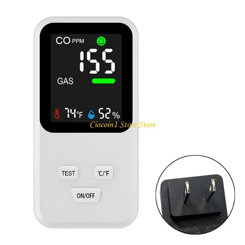A3PC Carbon Monoxide Methane Gas Leak Detectors with Temperature Humidity Sensors
A3PC Carbon Monoxide Methane Gas Leak Detectors with Temperature Humidity Sensors