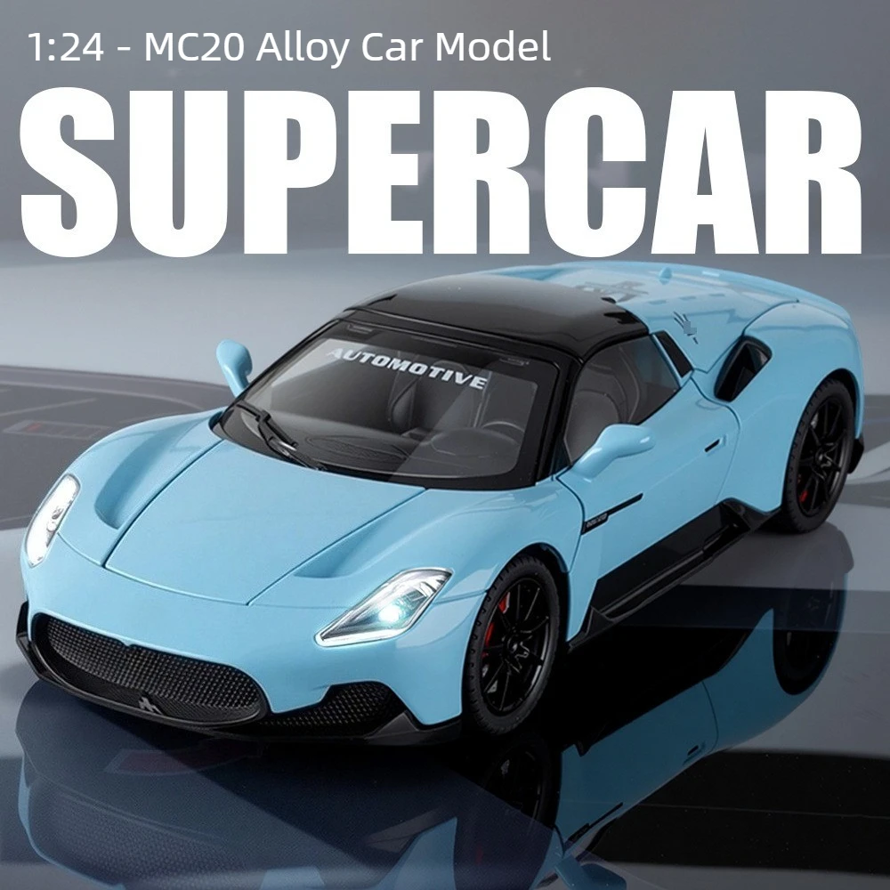 1:24 MC20 Alloy Sports Car Model Ornament Toy Gift Diecast Alloy Car Model Collectible
1:24 MC20 Alloy Sports Car Model Ornament Toy Gift Diecast Alloy Car Model Collectible
