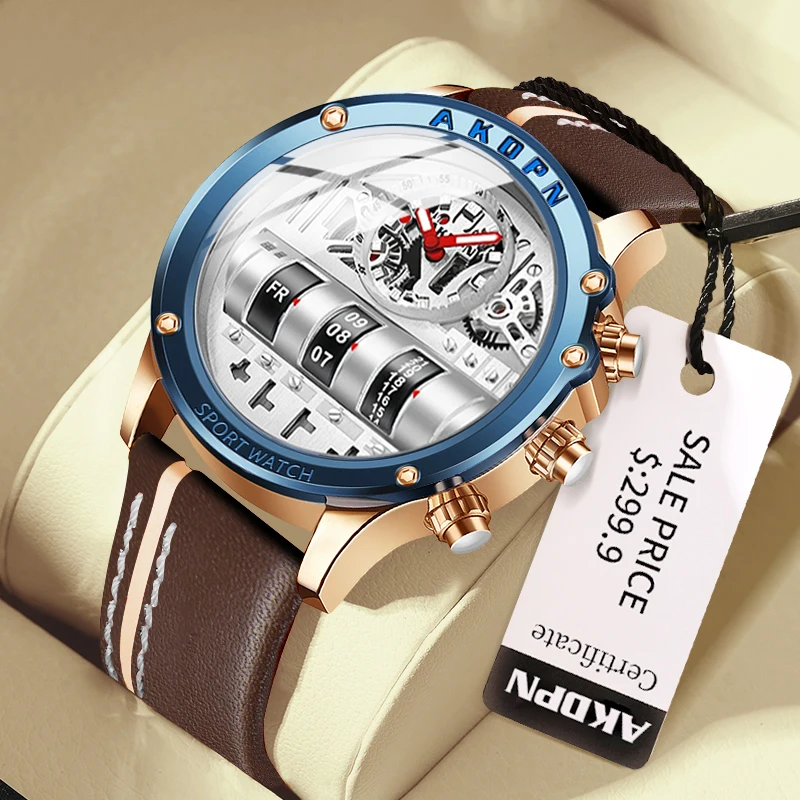Man Watches Creative Watche Digital Electronic Quartz Watch Men Luxury Waterproof Wristwatch Male Business Leather montre homme
Man Watches Creative Watche Digital Electronic Quartz Watch Men Luxury Waterproof Wristwatch Male Business Leather montre homme