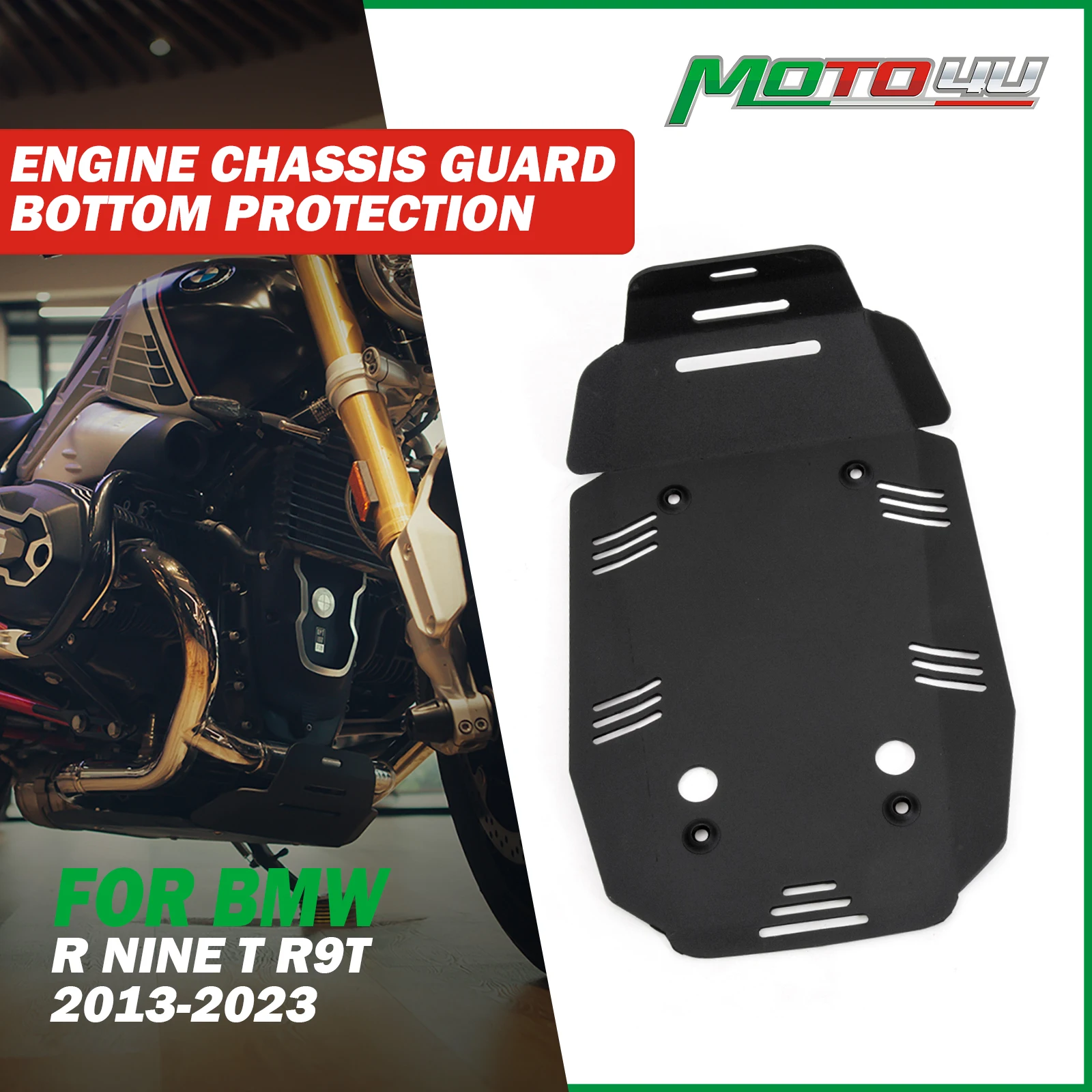 For BMW R NINE T R9T Scrambler Pure 2013-2024 Motorcycle Aluminum Engine Guard Chassis Protect Cover Skid Plate Bash Frame Guard
For BMW R NINE T R9T Scrambler Pure 2013-2024 Motorcycle Aluminum Engine Guard Chassis Protect Cover Skid Plate Bash Frame Guard