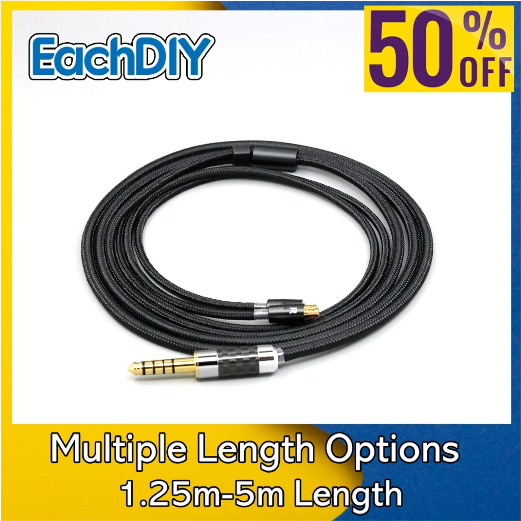 2.5mm 4.4mm Super Soft Headphone Nylon OFC Cable For Audio Technica ATH-CKR100 CKR90 CKS1100 CKR100IS CKS1100IS 7513
2.5mm 4.4mm Super Soft Headphone Nylon OFC Cable For Audio Technica ATH-CKR100 CKR90 CKS1100 CKR100IS CKS1100IS 7513