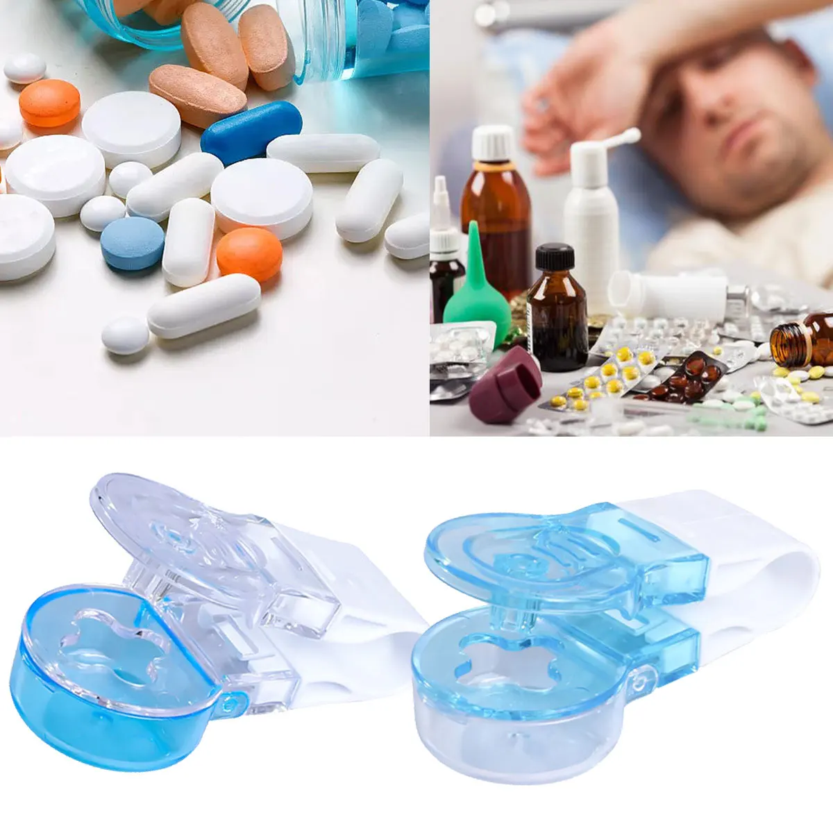 1pcs Portable Pill Taker Remover Medicine storage box anti pollution pill tablet crusher for personal health care
1pcs Portable Pill Taker Remover Medicine storage box anti pollution pill tablet crusher for personal health care