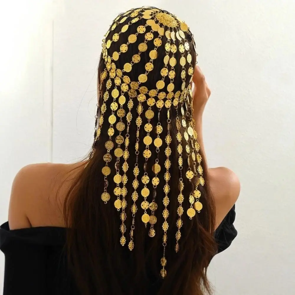 Korean Style Bohemian Forehead Headpiece Fairy Round Exotic Forehead Chain Shining Vintage Belly Dance Accessories
Korean Style Bohemian Forehead Headpiece Fairy Round Exotic Forehead Chain Shining Vintage Belly Dance Accessories