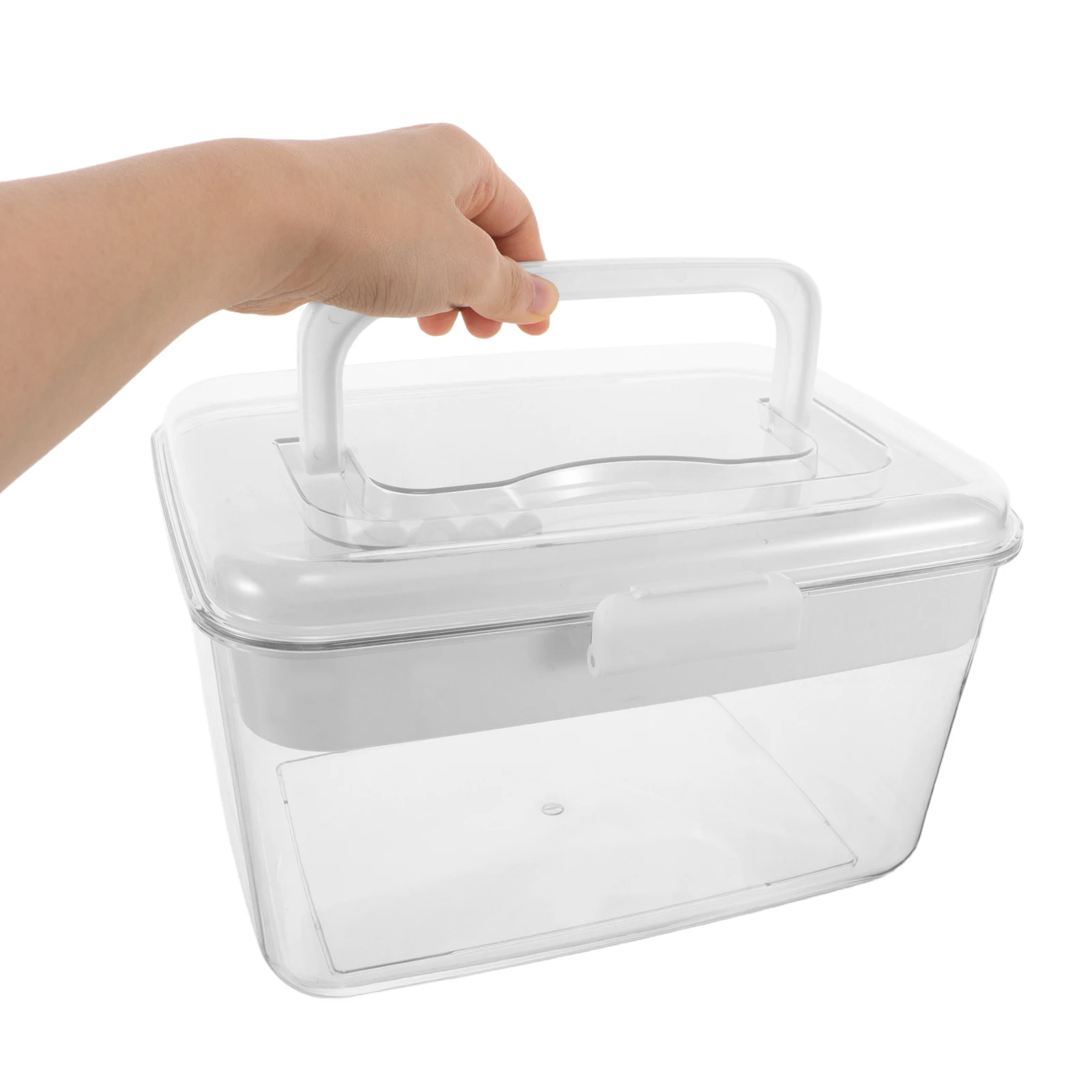 Portable First Aid Medicine Box Transparent Medical Storage Container With Handle For Home Travel Pill Organizer Plastic
Portable First Aid Medicine Box Transparent Medical Storage Container With Handle For Home Travel Pill Organizer Plastic