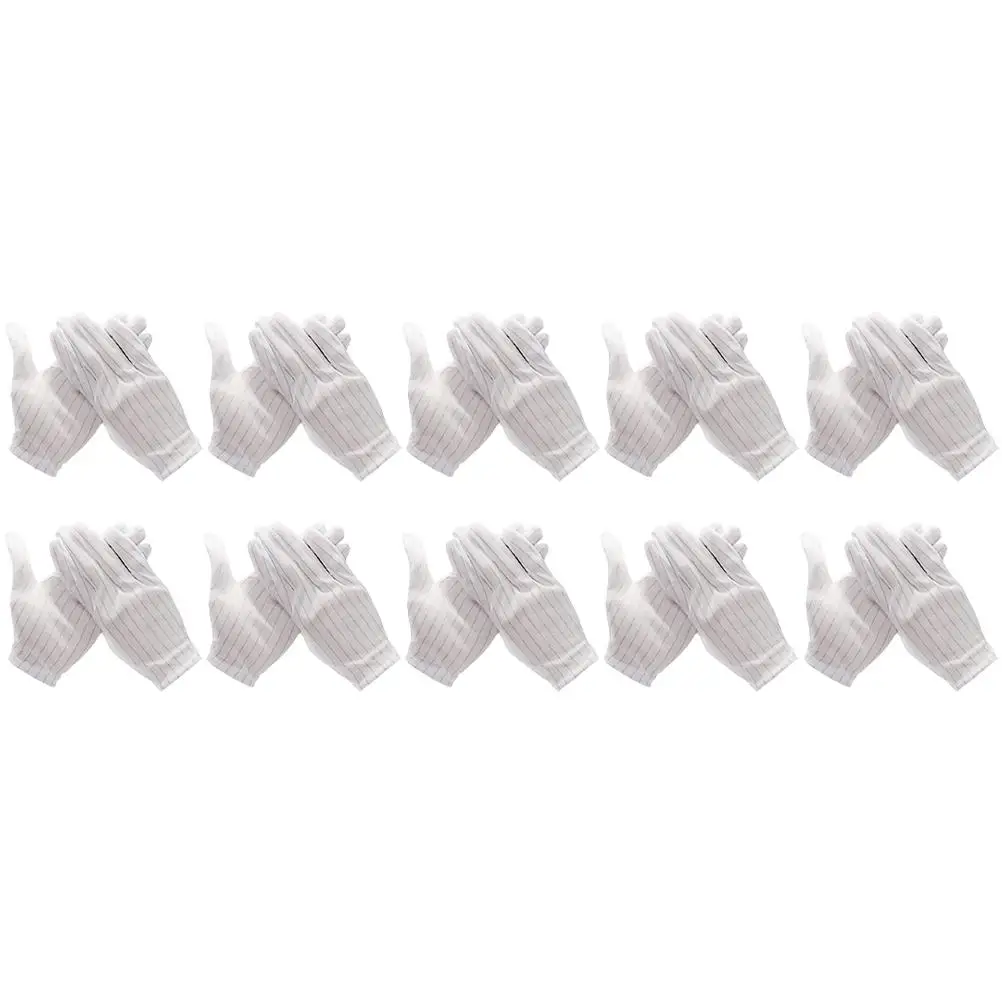 10 Pairs Anti Static Gloves Work Protective Conductive Fiber Electronics Assembly Manufacturing Repair Inspection Cell
10 Pairs Anti Static Gloves Work Protective Conductive Fiber Electronics Assembly Manufacturing Repair Inspection Cell