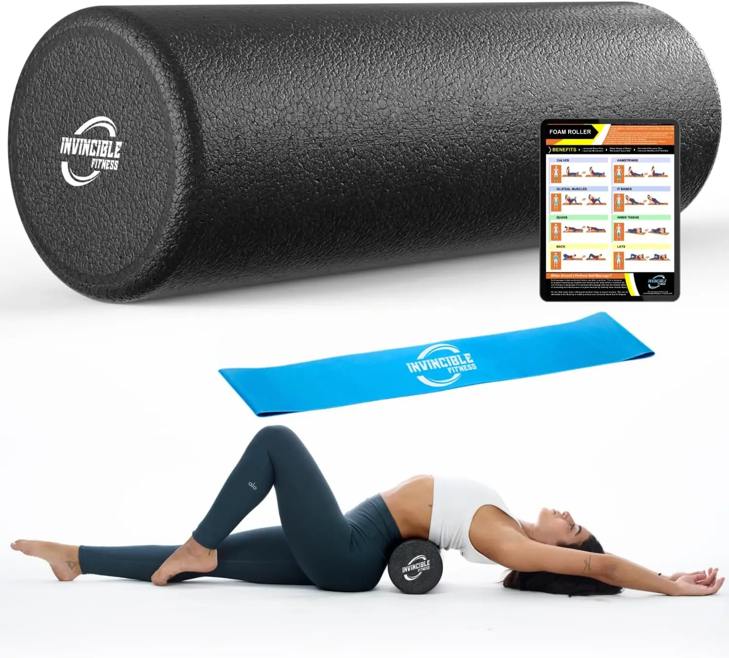 17" EPP Foam Roller for Deep Tissue Massage – Relieve Pain, Boost Mobility, Enhance Recovery (Black)
17" EPP Foam Roller for Deep Tissue Massage – Relieve Pain, Boost Mobility, Enhance Recovery (Black)
