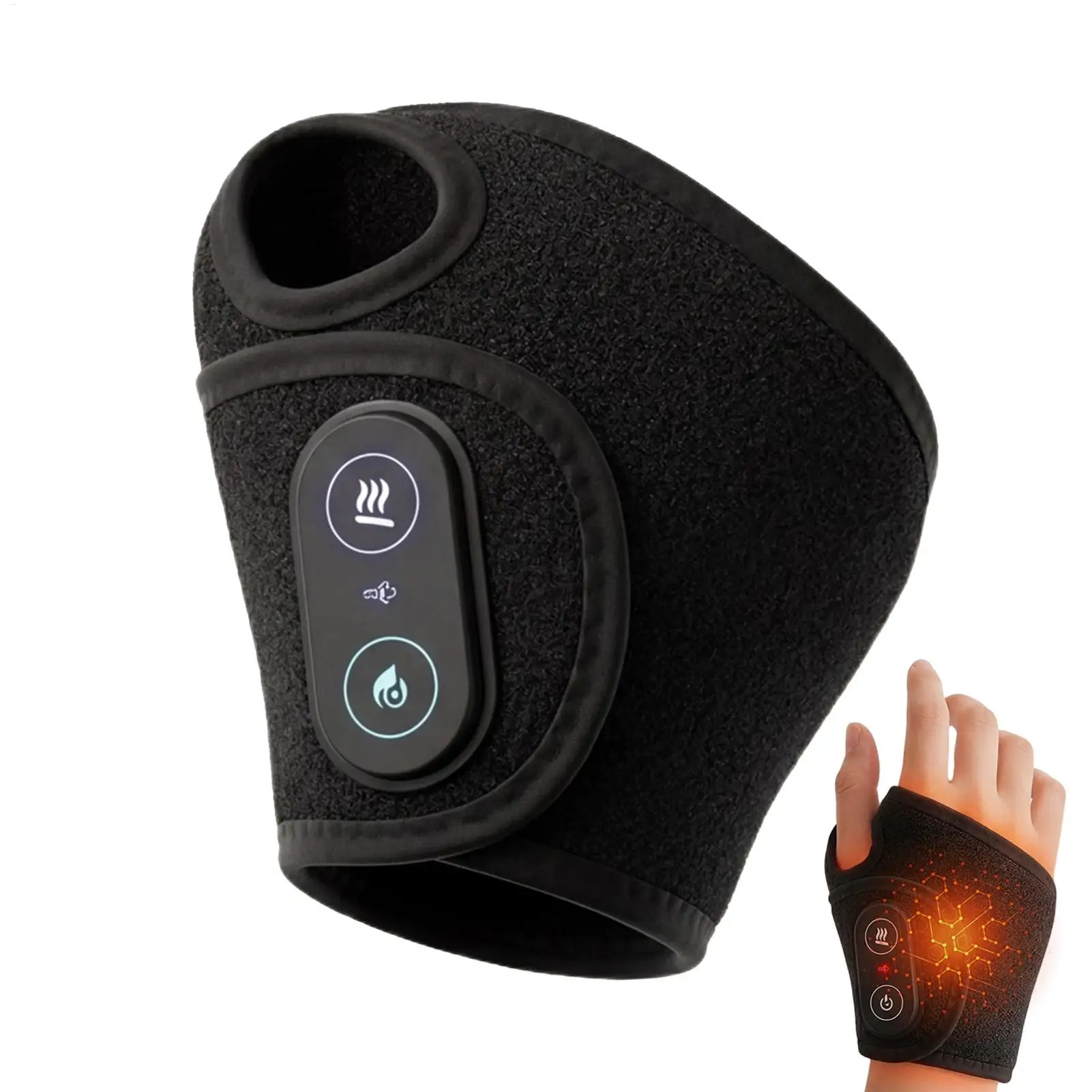Heating Wrist Protector Sports Fitness Protection Breathable USB Hand Massager Support WristBand Pad Heated Healthy Care Relax
Heating Wrist Protector Sports Fitness Protection Breathable USB Hand Massager Support WristBand Pad Heated Healthy Care Relax