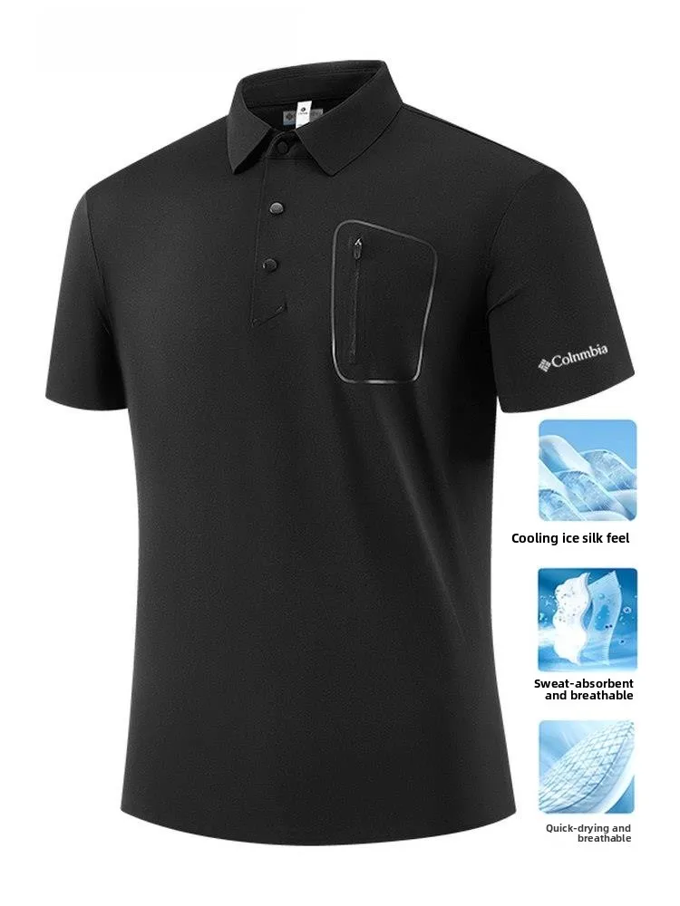 Ice Silk Shirt Men's Summer Short Sleeve Running Sport Quick Dry T-Shirt Breathable Seamless Turn-down Collar T-shirt
Ice Silk Shirt Men's Summer Short Sleeve Running Sport Quick Dry T-Shirt Breathable Seamless Turn-down Collar T-shirt