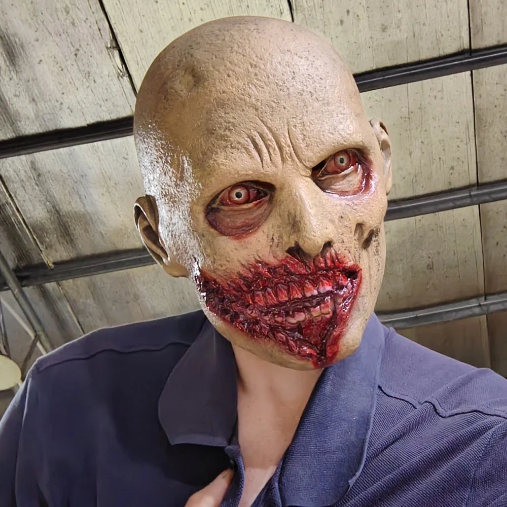 Role playing horror zombie safety and environmental protection mask horror bloody zombie ghoul full head helmet latex full face
Role playing horror zombie safety and environmental protection mask horror bloody zombie ghoul full head helmet latex full face
