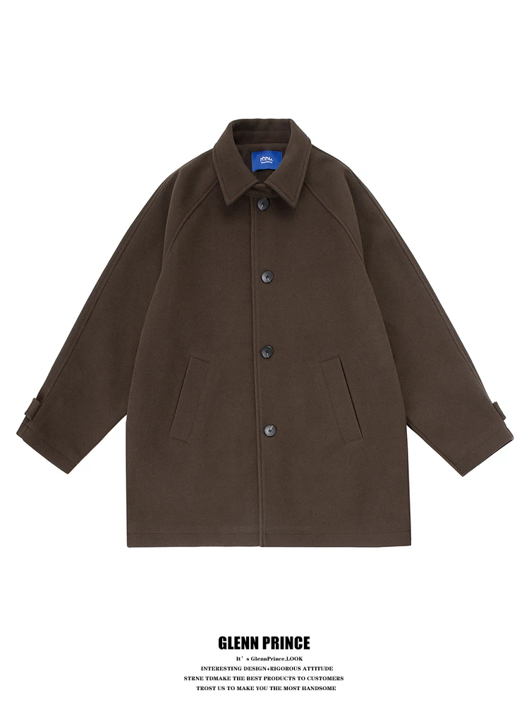 Мужское шерстяное пальто GPstudio в японском ретро-стиле, средней длины, повседневное, ветрозащитное, из полиэфирного волокна
Мужское шерстяное пальто GPstudio в японском ретро-стиле, средней длины, повседневное, ветрозащитное, из полиэфирного волокна