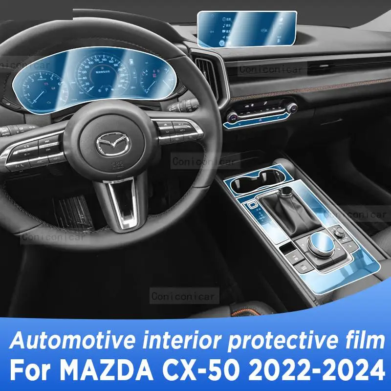 For MAZDA CX-50 2022-2024 CX50 Gearbox Panel Navigation Screen Automotive Interior TPU Protective Film Anti-Scratch Accessories
For MAZDA CX-50 2022-2024 CX50 Gearbox Panel Navigation Screen Automotive Interior TPU Protective Film Anti-Scratch Accessories