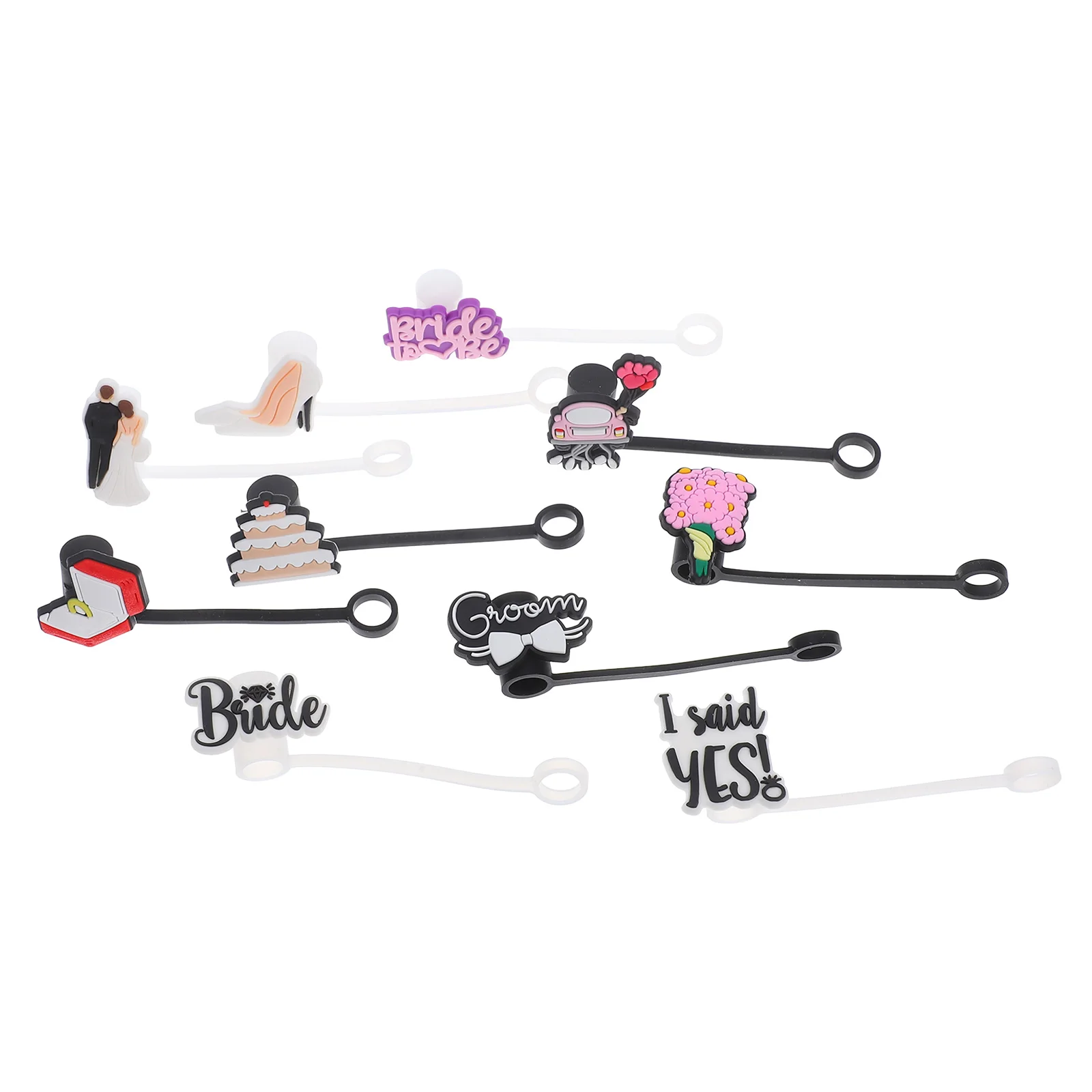 10 Pcs Cute Silicone Straw Covers Liquid Toppers for Travel Pineapple Drinking Plug Lids Cap Bride Caps Reusable Straws
10 Pcs Cute Silicone Straw Covers Liquid Toppers for Travel Pineapple Drinking Plug Lids Cap Bride Caps Reusable Straws