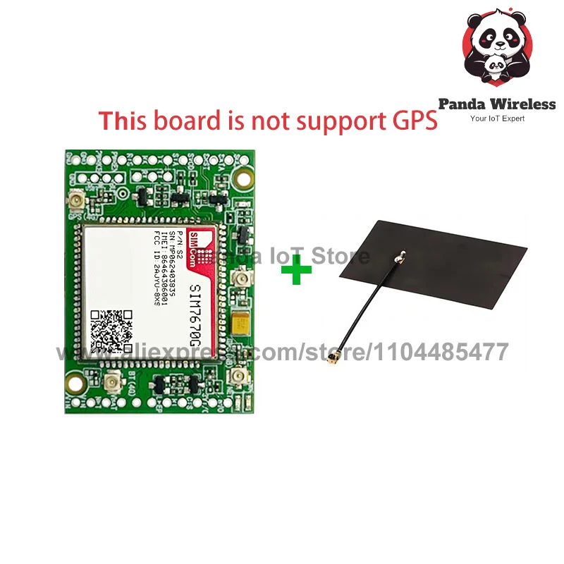Основная плата SIMCOM SIM7670G без поддержки GPS CC-MCore-SIM7670G LTE CAT1 + 4G + 2G + BT 23PIN B1/B3/B5/B7/B8/B20 с антенной FPC
Основная плата SIMCOM SIM7670G без поддержки GPS CC-MCore-SIM7670G LTE CAT1 + 4G + 2G + BT 23PIN B1/B3/B5/B7/B8/B20 с антенной FPC