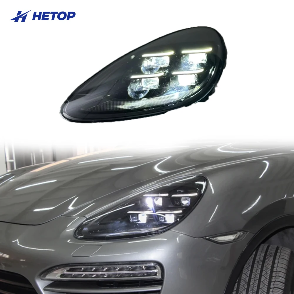 HETOP for Cayenne 958.1 2011-2014 Dual Color Headlight Front Lamp LED High-quality Plug and Play DRL for Porsche
HETOP for Cayenne 958.1 2011-2014 Dual Color Headlight Front Lamp LED High-quality Plug and Play DRL for Porsche