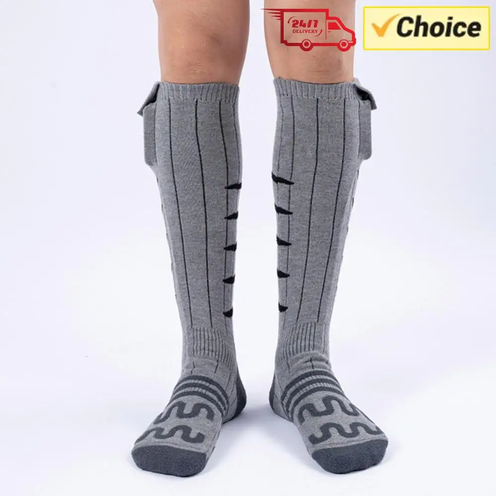 Электрические носки с подогревом, морозостойкие, с быстрым нагревом, зимние, моющиеся, для активного отдыха, катания на лыжах и пеших прогулок
Электрические носки с подогревом, морозостойкие, с быстрым нагревом, зимние, моющиеся, для активного отдыха, катания на лыжах и пеших прогулок