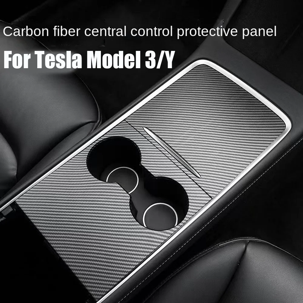 Center Console Cover For Tesla Model 3/Y 2021 accessories Real Carbon Fiber Central Interior Accessory Control Panel
Center Console Cover For Tesla Model 3/Y 2021 accessories Real Carbon Fiber Central Interior Accessory Control Panel