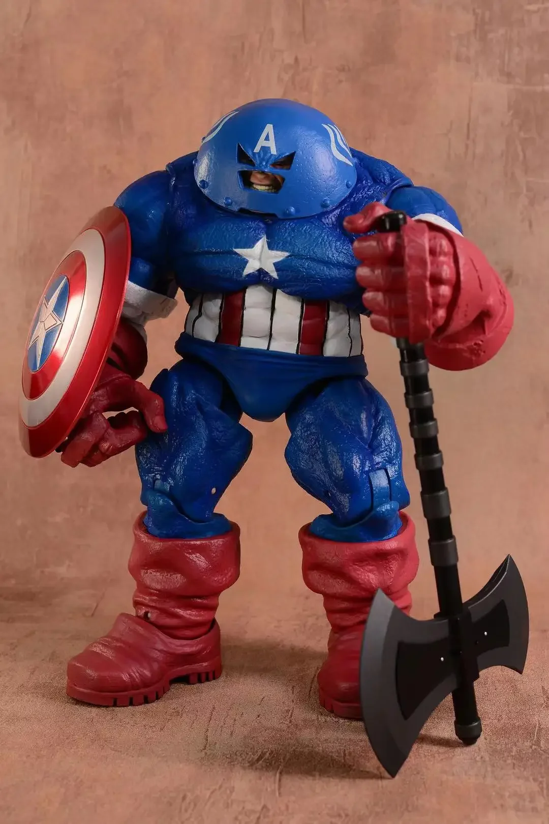 Marvel Select DST Juggernaut Captain American Custom With Axe 9" Loose Action Figure
Marvel Select DST Juggernaut Captain American Custom With Axe 9" Loose Action Figure