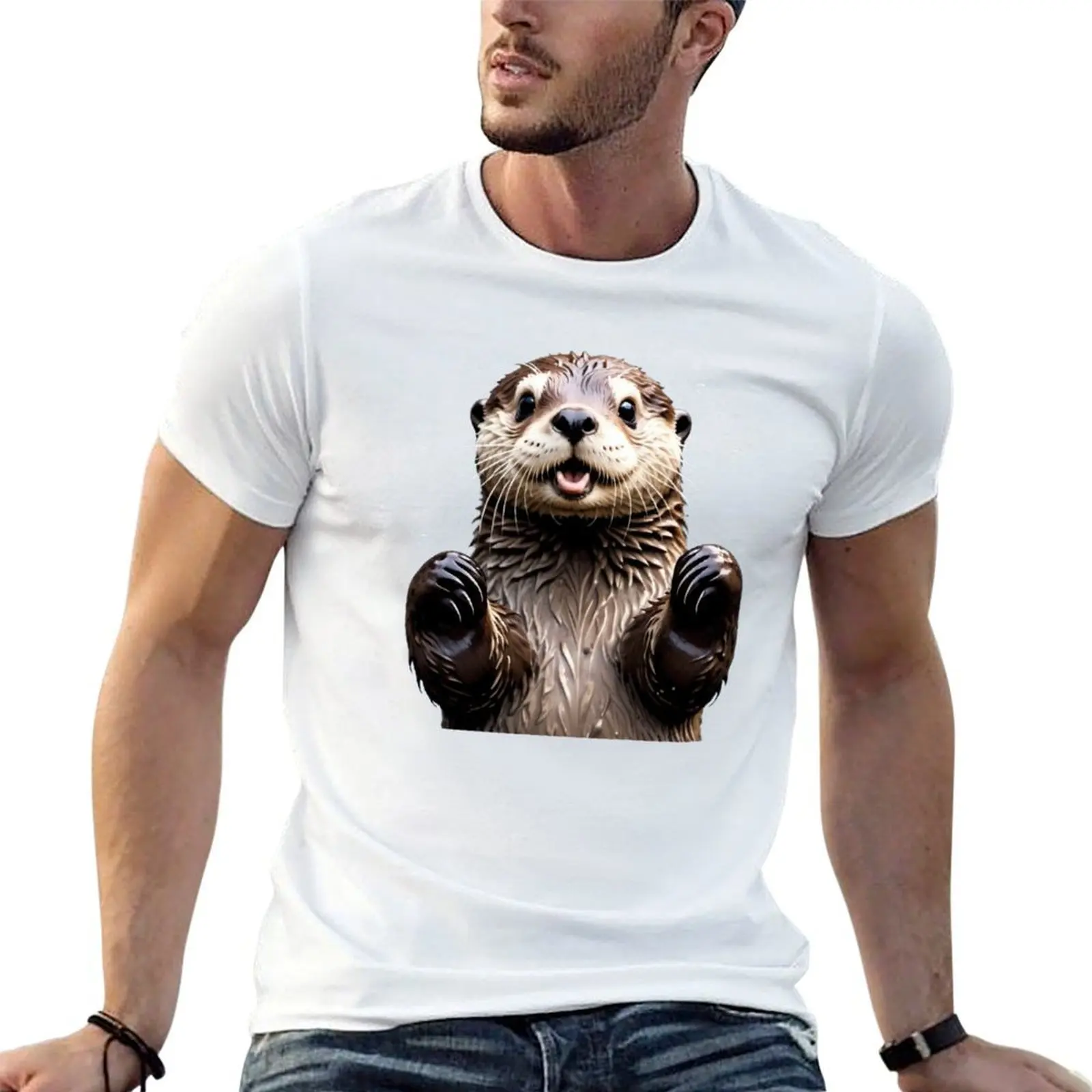 Otter Hugs T-Shirt t shirt for man cotton t shirts man 100% t shirts for man cotton T-shirt
Otter Hugs T-Shirt t shirt for man cotton t shirts man 100% t shirts for man cotton T-shirt